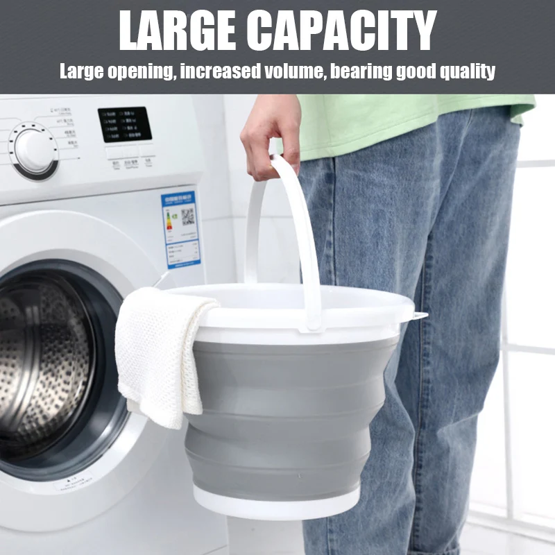 Складное ведро моющиеся большой Ёмкость нетоксичный Портативный Автомойка для