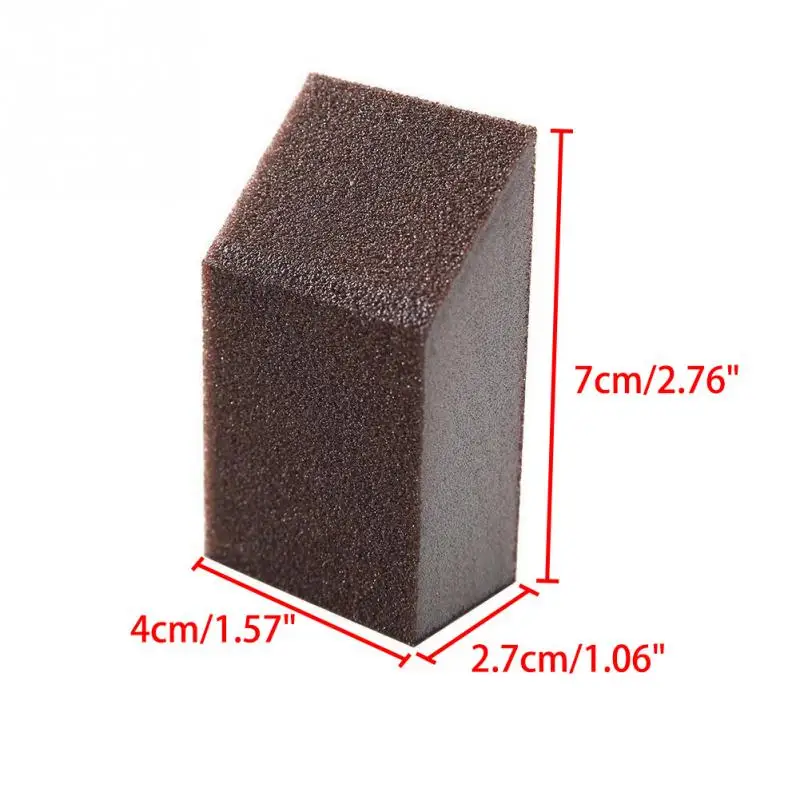 1/3pcs Kitchen Mini Cleaning Brush Dirt Clean Alumina Emery Cleaning Brush Emery Eco-friendly Sponge Pot Window Glass Tools