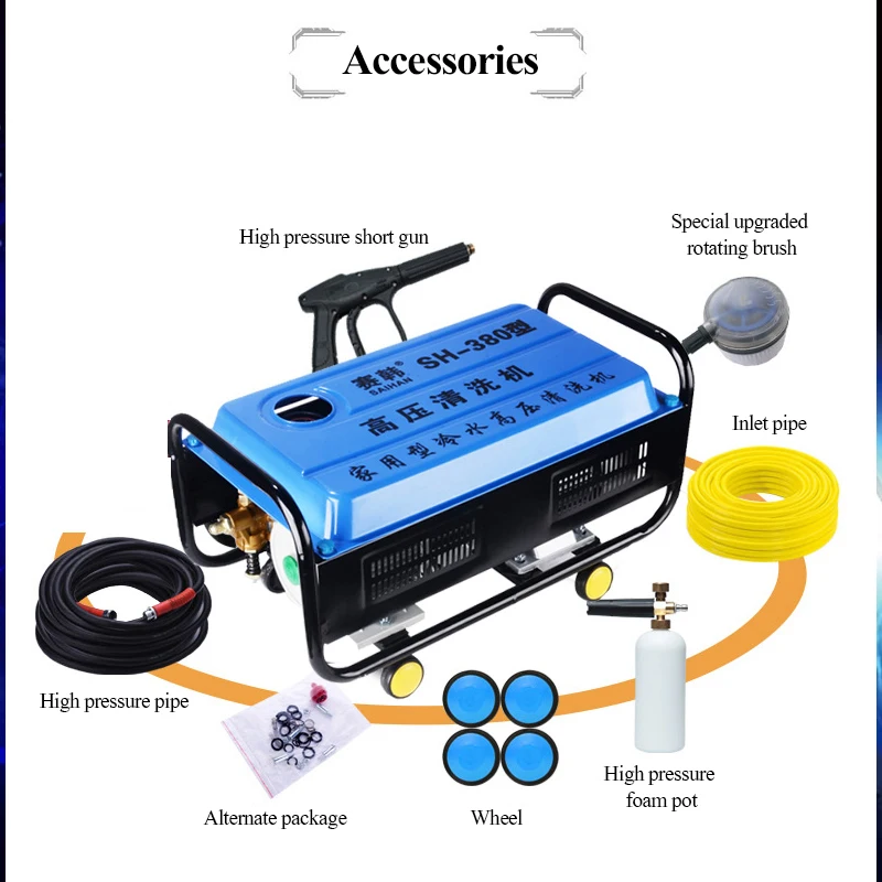 Мойка высокого давления для автомобиля пневматический пистолет распылитель