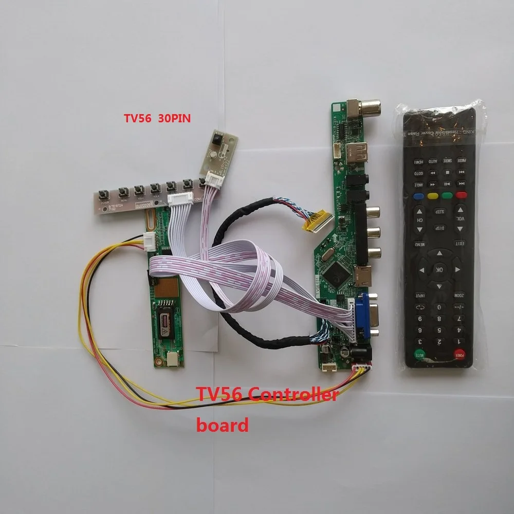 

Для CLAA154WA05 AV USB LCD LED 1 CCFL лампы 1280*800 15,4 "Аудио VGA контроллер платы ТВ HDMI-Совместимость diy
