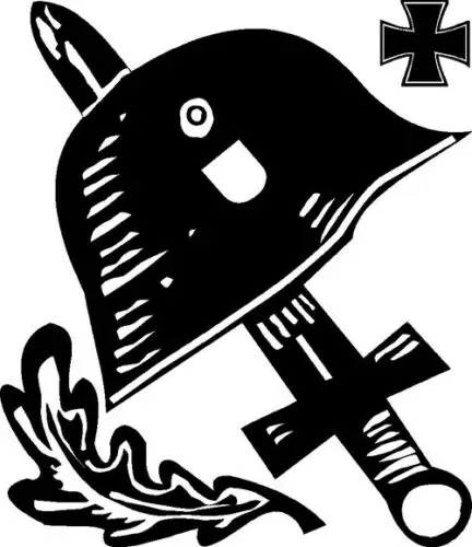 Сталь шлем Для мужчин футболка вермахт военные WW солдатский меч короткие