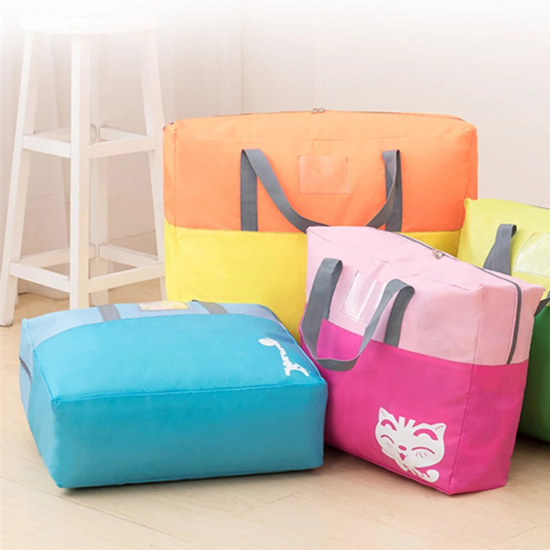 Органайзер для шкафа большой емкости с мультипликационным принтом животных