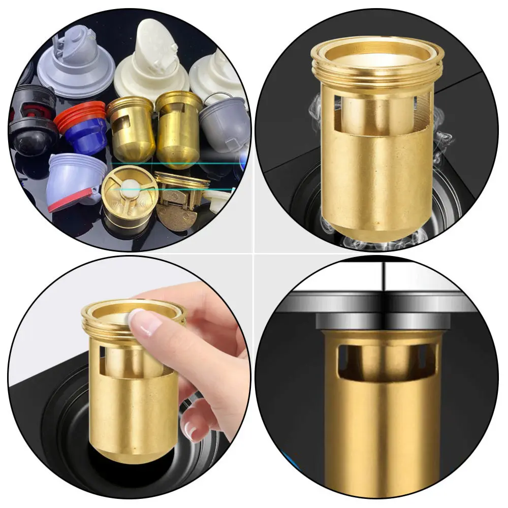

1pc Home Smell Prevention Floor Drain Kitchen Bathroom Drainage Strainer