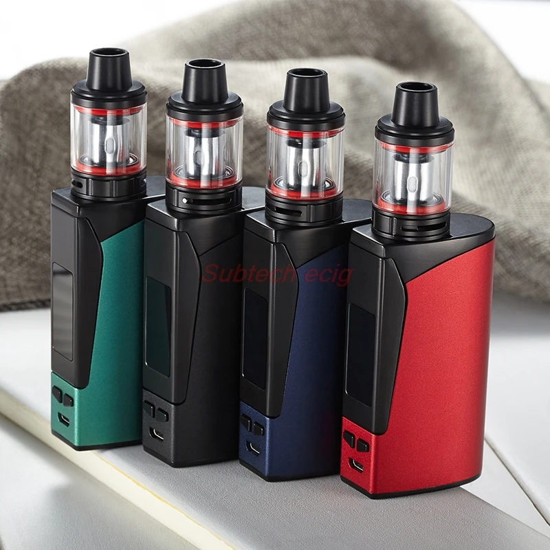 Бокс мод 100 Вт встроенный аккумулятор 2000 мАч емкость 2 5 мл светодиодный экран