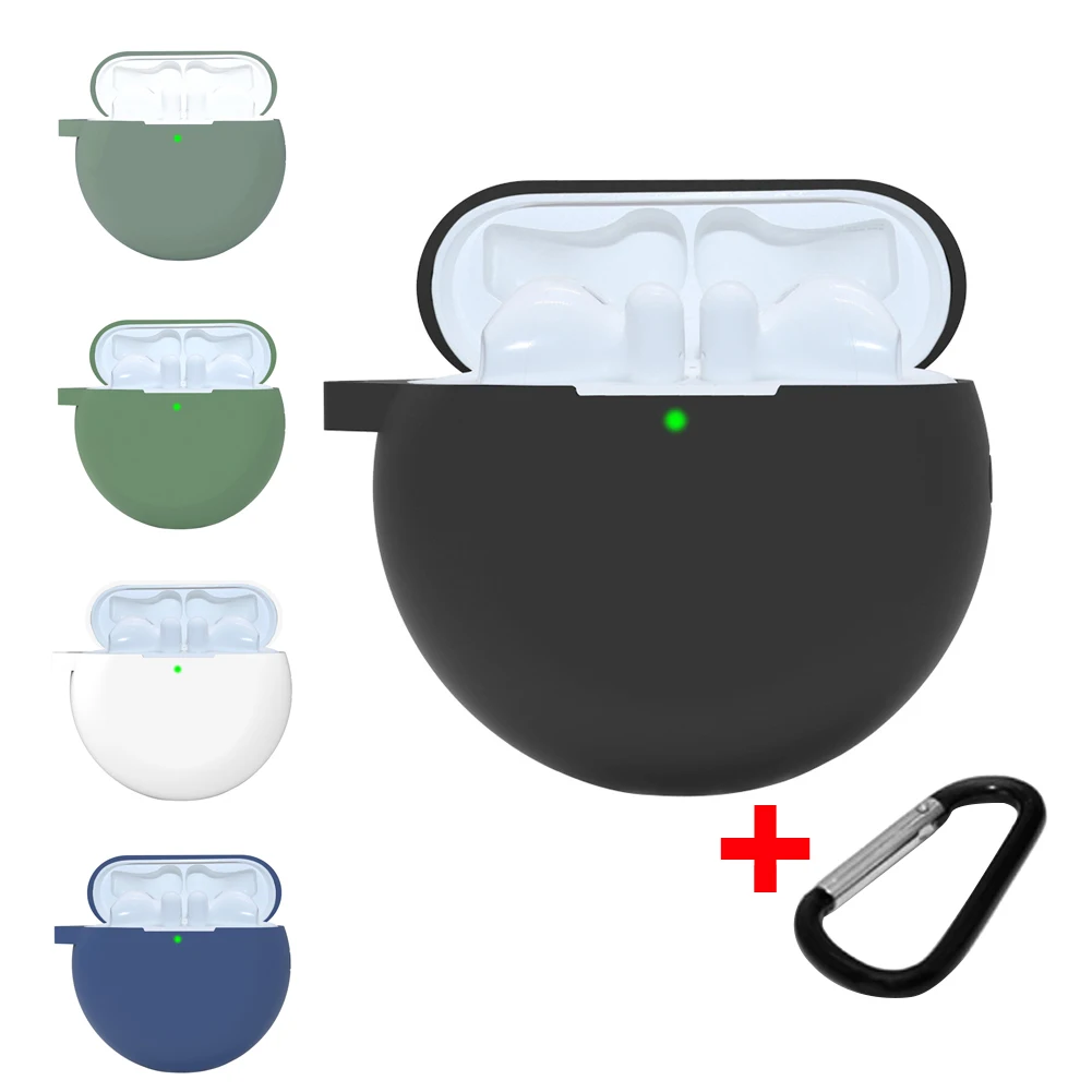 Новейший силиконовый чехол сплошной цвет беспроводные Bluetooth наушники защитная