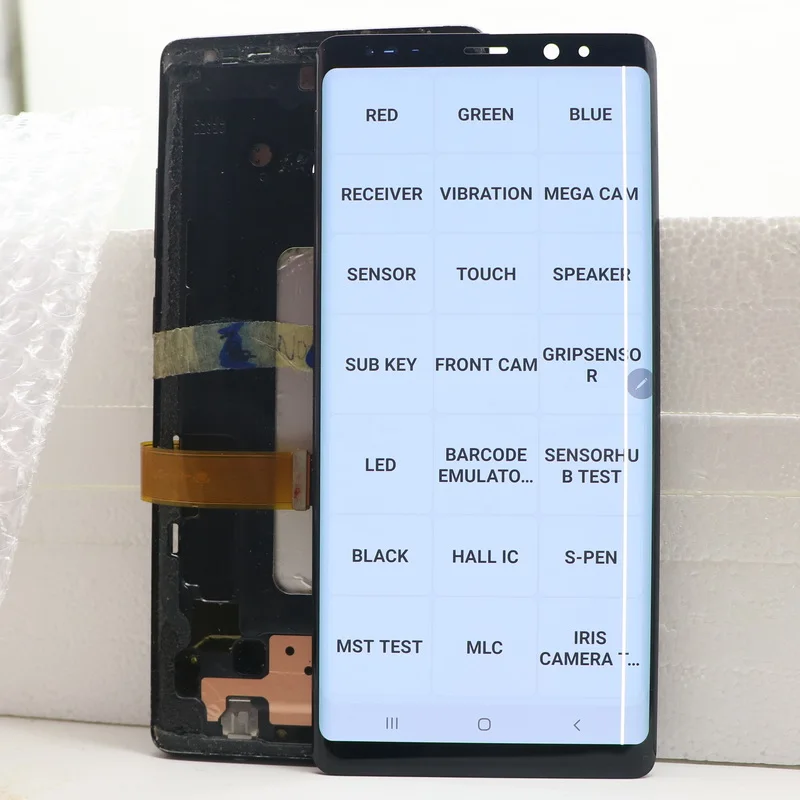 100% Оригинальный 6 3 &quotSuper Amoled дисплей для SAMSUNG Galaxy Note 8 LCD N950 N950F сенсорный экран