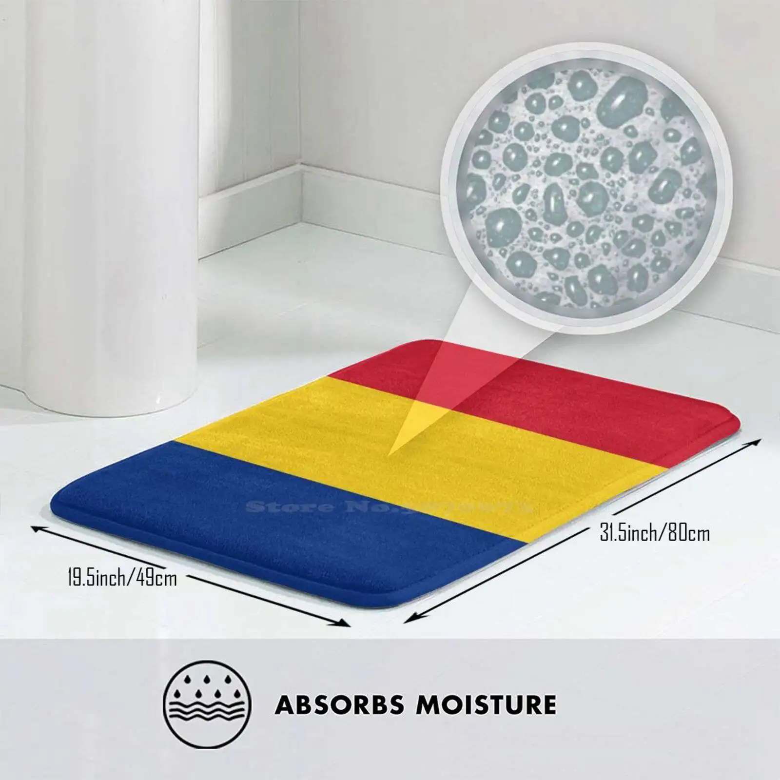 Flag Of Romania 3 Sizes Home Rug Room Carpet Romanian Drapelul României | Дом и сад