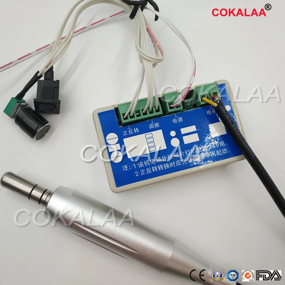 

Dental chair Built-in brushless micromotor E type connection low speed handpiece