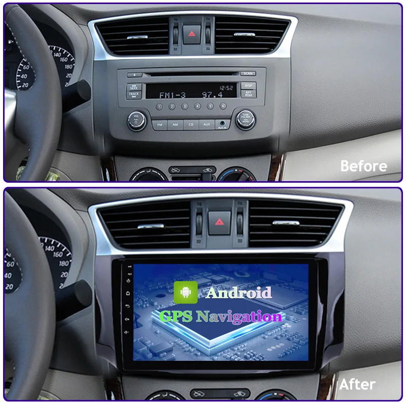 Автомобильный dvd плеер на Android 10 для 1Nissan Sylphy B17 Sentra 12 2013 2014 2015 2016 2017 2018
