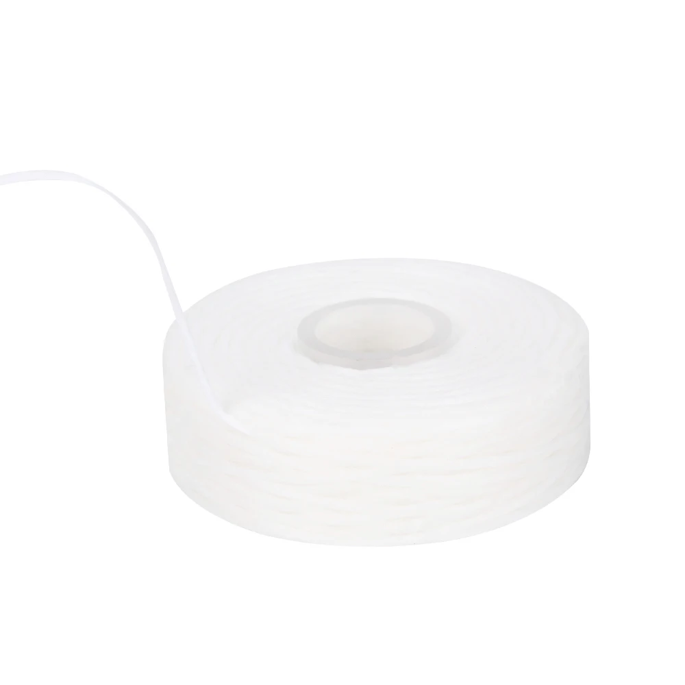 Зубная нить зубная 10 катушек по 50 м гигиена полости рта провощенная нитка для