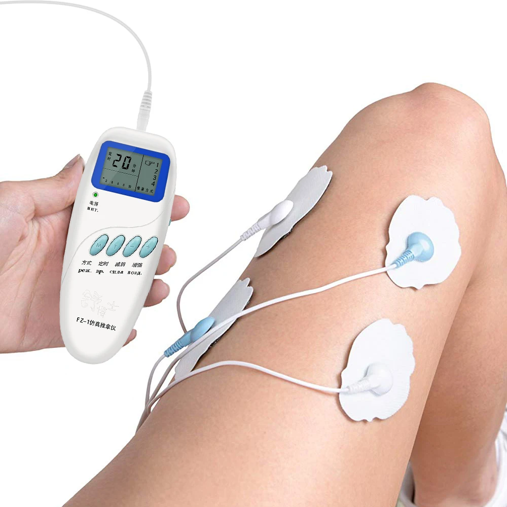 FZ1 Therapeutic Electrical Stimulation Massage Electronic Acupuncture Therapy Device Cervical Spine Relax Low Frequency Massager | Красота и