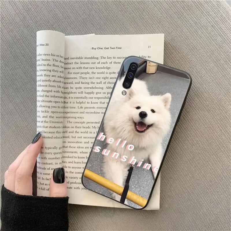 

Samoyed cute dog animal high quality Phone Case For Samsung galaxy S 9 10 20 A 10 21 30 31 40 50 51 71 s note 20 j 4 2018 plus