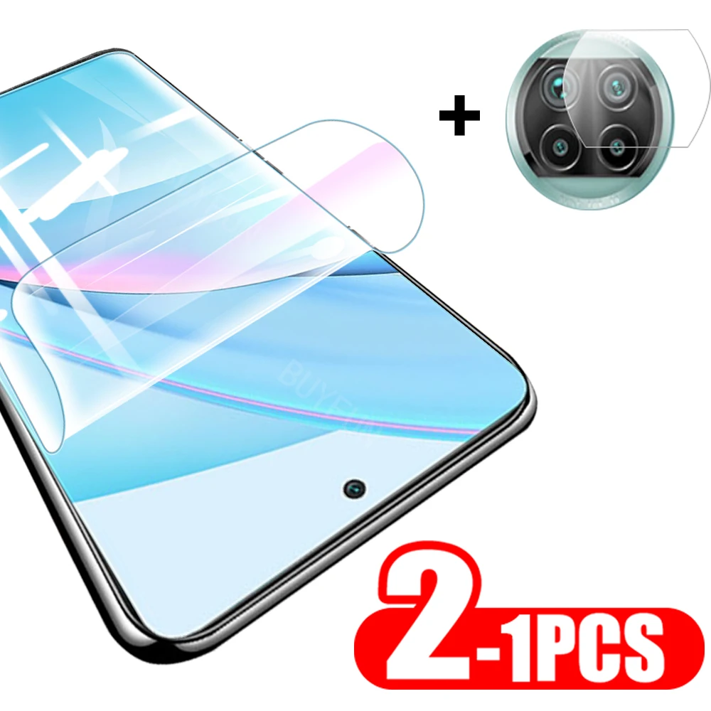 

For mi 10t pro glass 1-2PCS Hydrogel Film for xiaomi 10t lite Screen Protector Camera Protective Film For mi 11 10t pro lite
