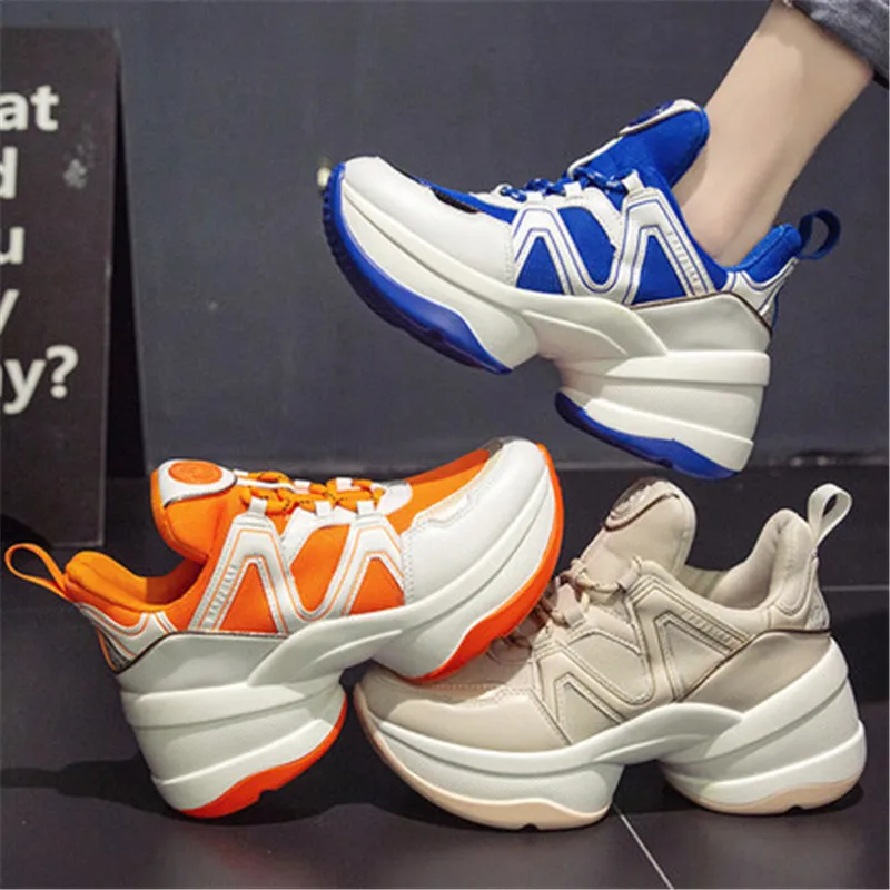 Модная дышащая обувь из сетчатого материала Новинка 2019 года сезон осень лето