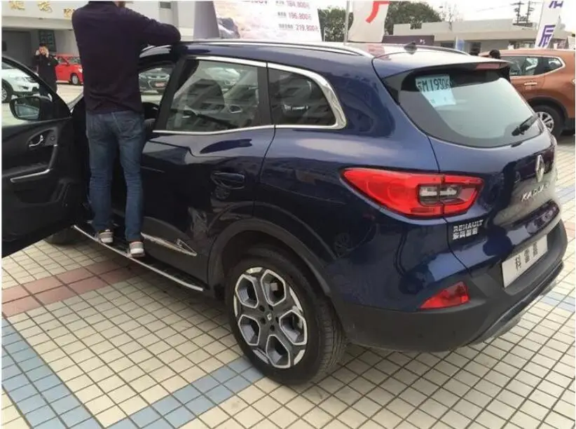 Автомобильные ходовые доски Авто боковой шаг бар педали бренд Nerf баров подходит для Renault Kadjar