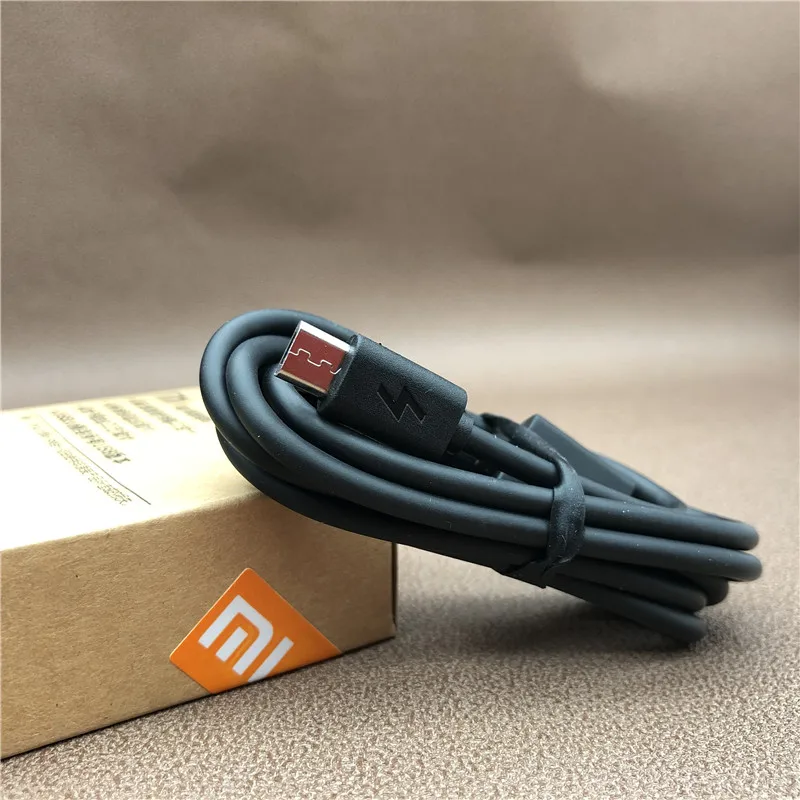Оригинальный XIAOMI Micro USB/Type C 2A кабель для быстрой зарядки 120 см MI F1 A1 A2 6 8 9 SE Redmi K20 Pro