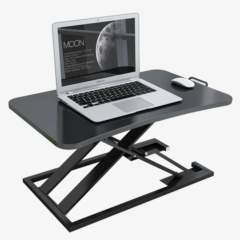

Standing Liftable Computer Desk Folding Laptop Office Computer Stand