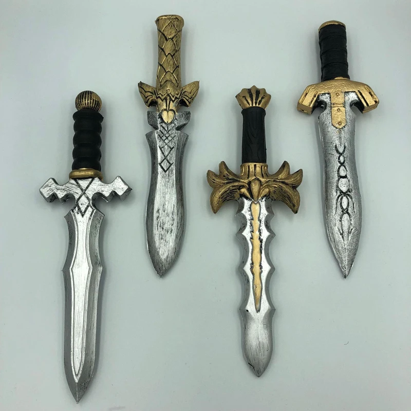 32CM Cosplay 7 Styles Dagger Sword Action Figure Model Halloween Prop PU Weapon Kids Role Play Gift | Игрушки и хобби