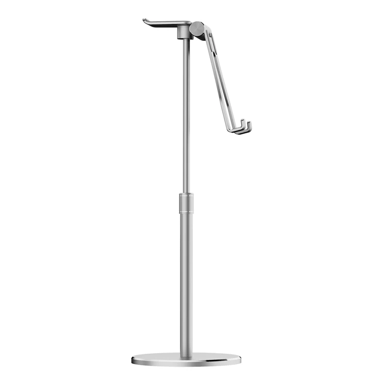 

2021 Aluminum Alloy Stable Headphones Holder Stand 2 In 1 Telescopic Metal Suitable For Mobile Phone Holder Convenient Fast