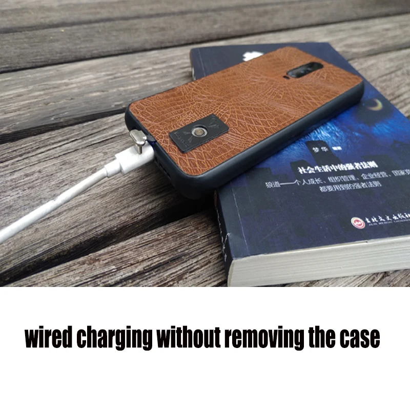 qi wireless charging receiver case for xiaomihuaweioneplusoppovivohonor wireless charger receiver with magnetic usb cable free global shipping
