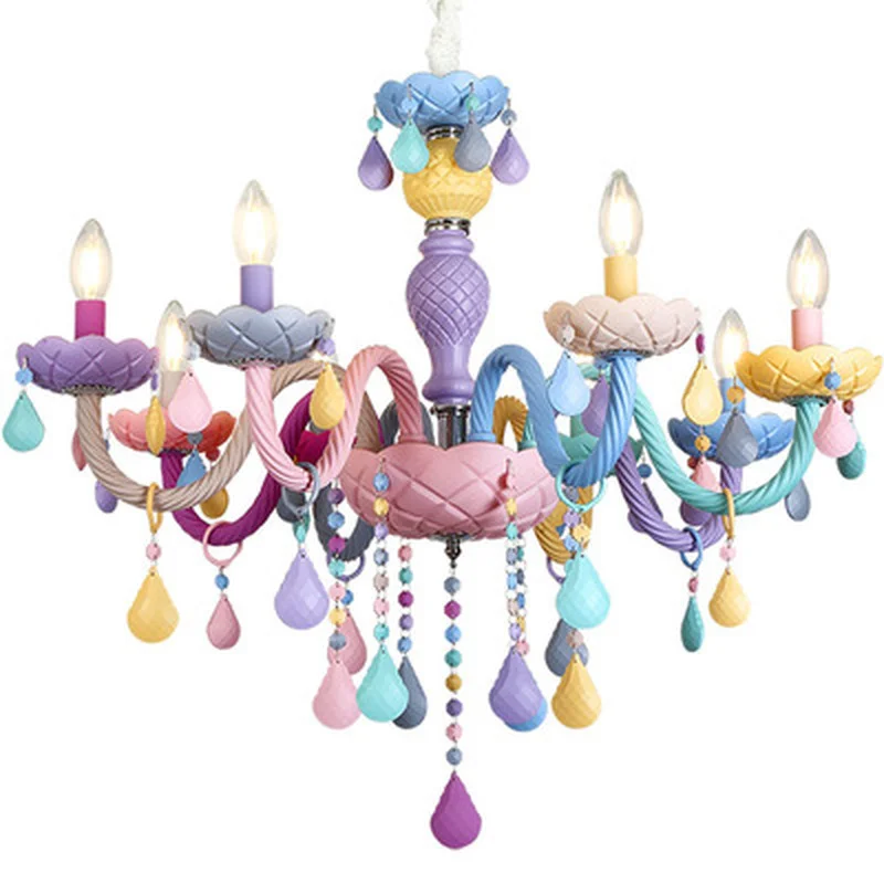 Современный Креативный подвесной светильник самостоятельно Красочный