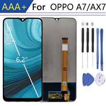 For 6.2 Inch pantalla OPPO A7 display in Mobile Phone LCDs with Frame For OPPO AX7 LCD Touch Screen Digitizer Assembly Parts 10