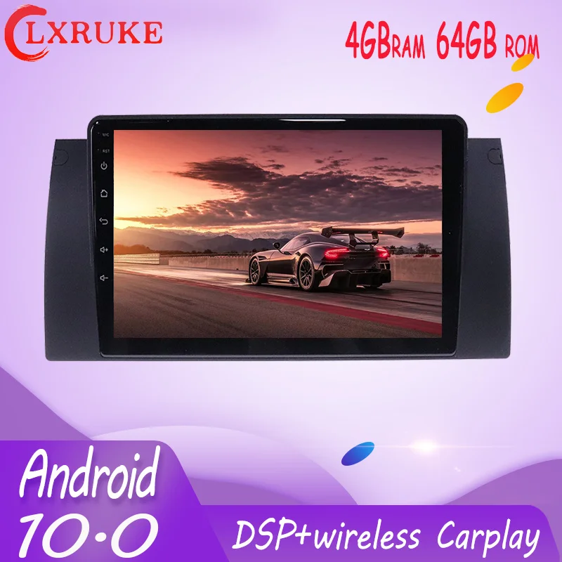 

Car multimedia system Android 9.0 Car Navigation Stereo For BMW M5/E39 1995-2003 X5 2000-2007 Car Head Unit No DVD Player Radio