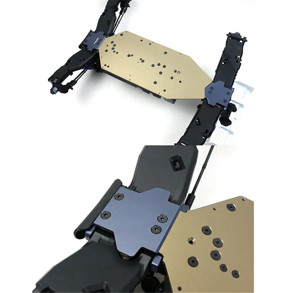 

Metal Chassis Armor Front Rear Protection Sheet Anti-Skid Plate Anti-scratch For TP TEKNO EB48 2.0/ET48 2.0