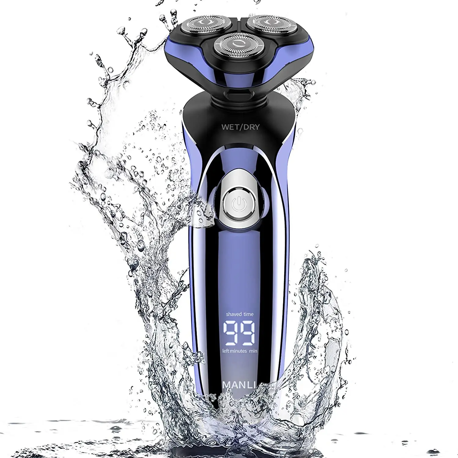 

3D Smart Electric Razor for Men Women Wet Dry Shaver Waterproof USB Fast Charging Beard Hair Trimmer Grooming Kit Best Gift Dad