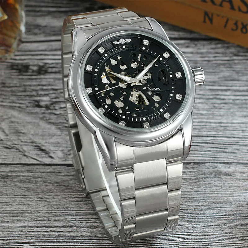 Часы наручные WINNER Мужские механические Классические Автоматические в стиле