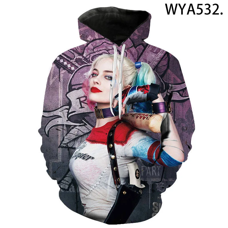 

Spring and Autumn Clown Men and Women 3D Printing Casual Pullover Street Fashion Plus Size Hoodie Hip Hop Fun Costume