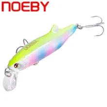 NOEBY 90 мм 42 г жесткая Приманка Minnow ABS пластик VMC крючок Iscas