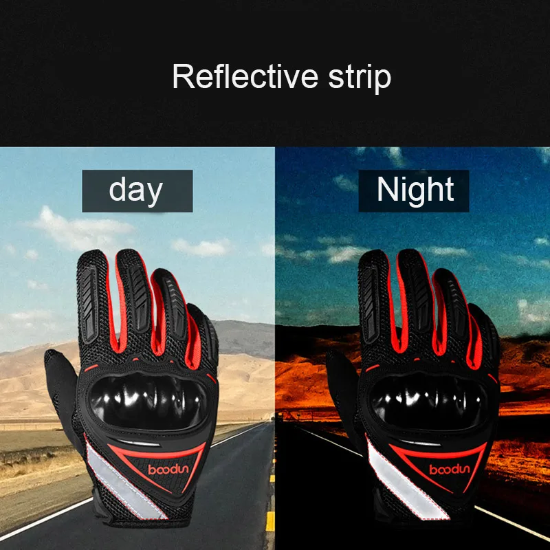 

Newly Gloves Motorcycle Gloves Motocross Off Road Full Finger Glove Anti-slip Anti-collision Outdoor