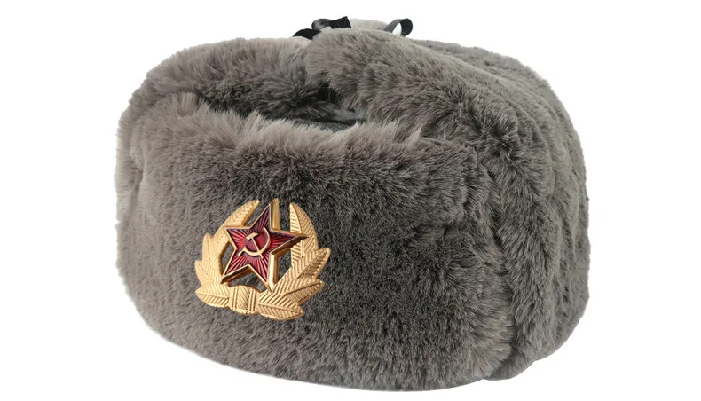 Новинка года; сезон осень-зима; шапки-бомберы в европейском стиле; CCCP; Мужская и женская плюшевая теплая шапка советская шапка