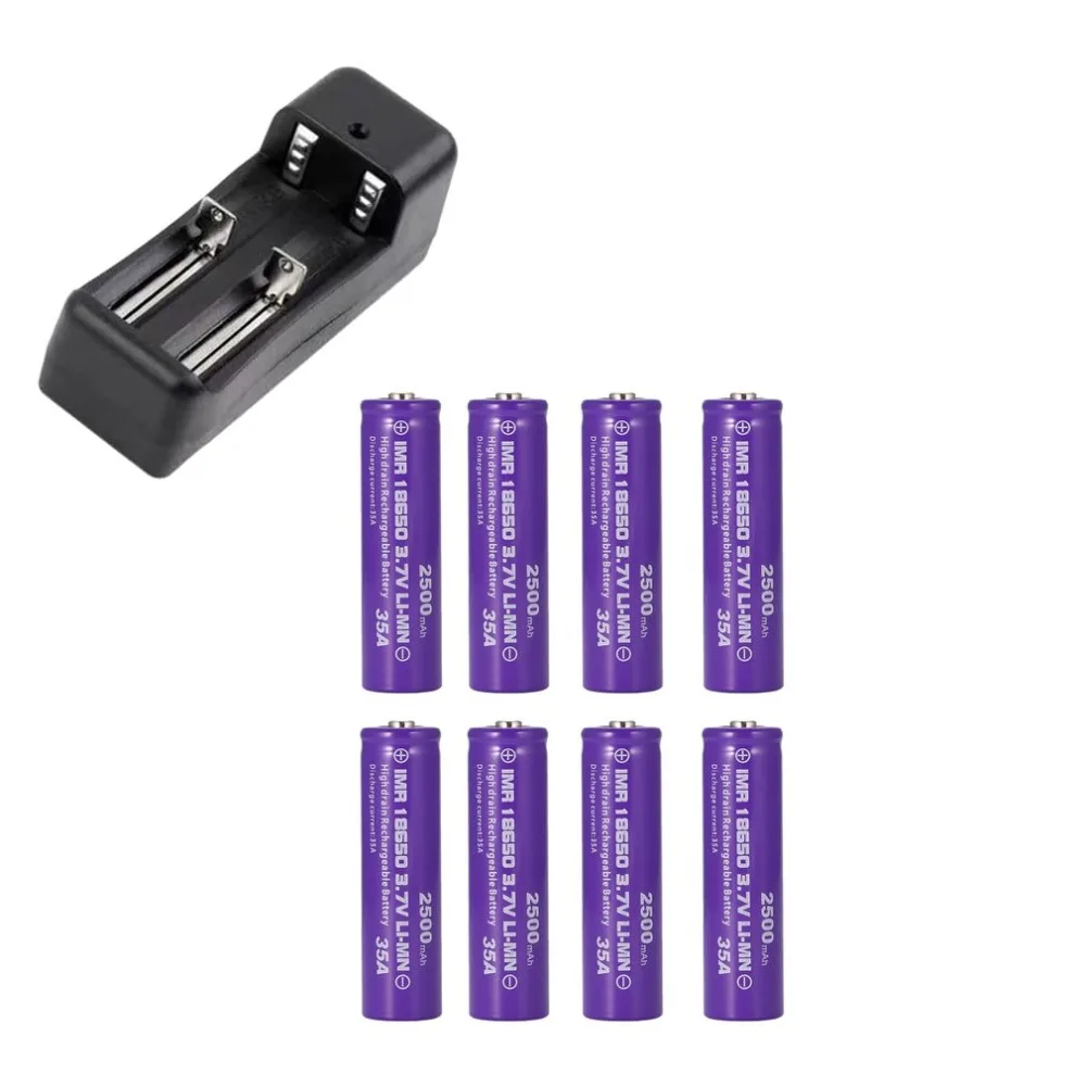 Vtc6 3,7 V 2500Mah литий-ионная аккумуляторная батарея 18650 для sony Us18650 C6 30A электронная сигарета мод+ 18650 зарядное устройство для Devilkin 225W TC
