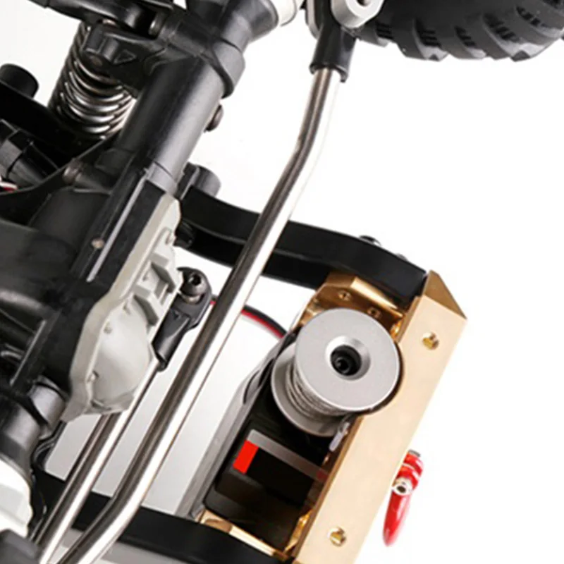 25T рулевая передача сервопривод лебедка колеса для 1/10 RC Гусеничный автомобиль TRX4