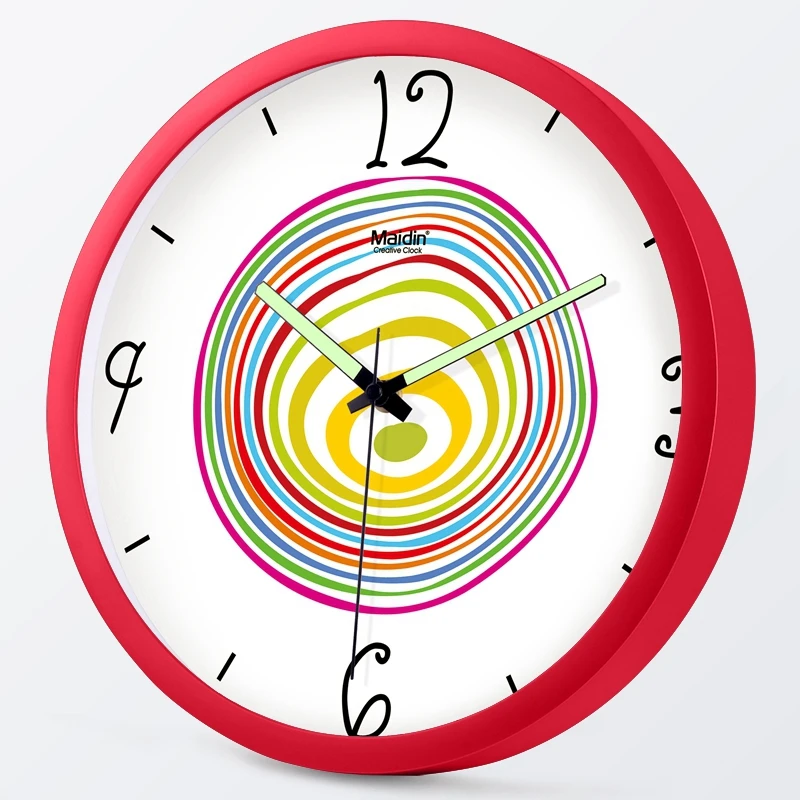 Настенные часы в скандинавском стиле для кухни бесшумные настенные гостиной