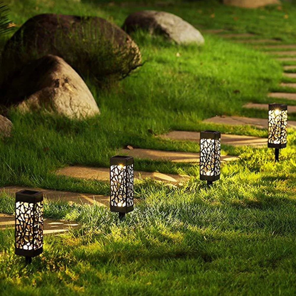 Фонарь садовый на солнечной батарее водонепроницаемый светодиодный наружный