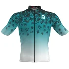 Летняя велосипедная Джерси, дышащая, для горных велосипедов, короткий рукав, яркая, быстросохнущая, новинка 2021, одежда для велоспорта