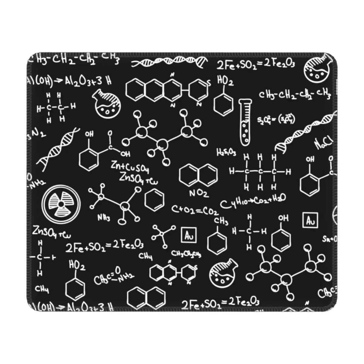 

Научная химия, искусственный квадратный Нескользящий Резиновый коврик для мыши для игрового ноутбука, настольного компьютера, химической ...
