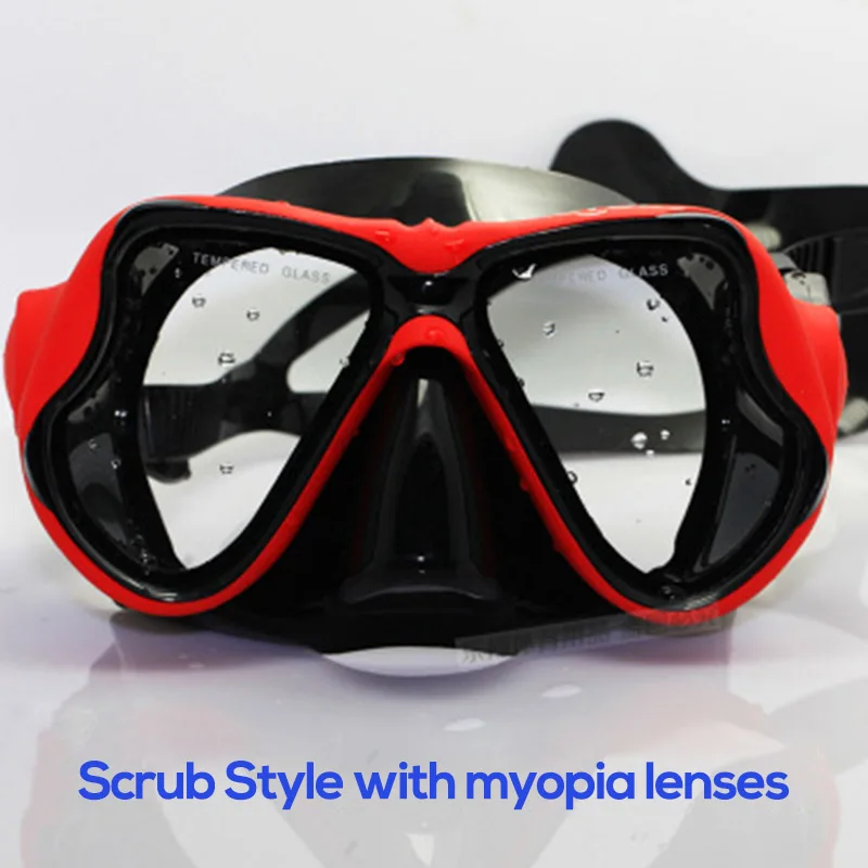 Маска для дайвинга при близорукости 2019 очки маска подводного плавания
