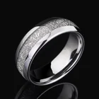Мужское кольцо из карбида вольфрама, 8 мм