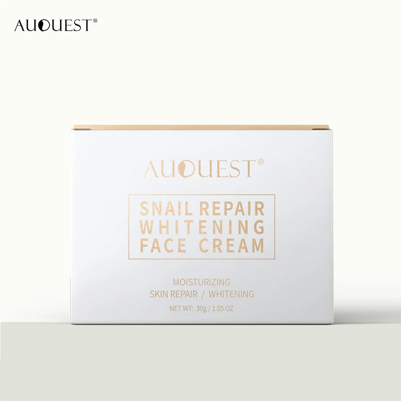 

AUQUEST 30g Snail Face Cream Whitening Moisturizing Anti Wrinkle Anti Aging Day Cream Face Nourishing Serum Face Care
