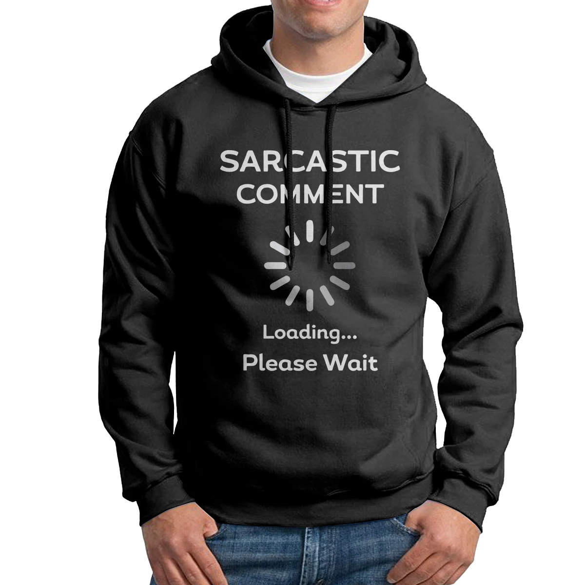 

Художественное саркастическое мужское худи, мужская толстовка с капюшоном, 100% хлопок, новинка, худи, серая толстовка, рубашка