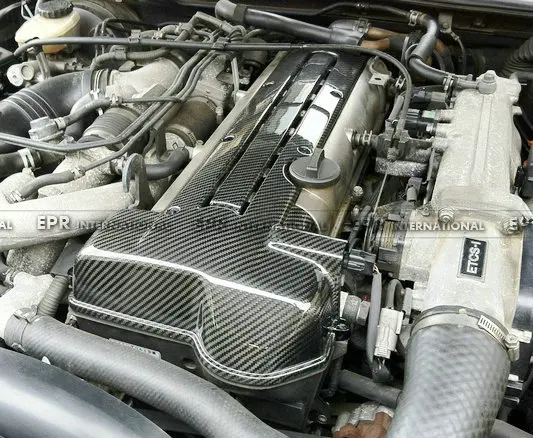 Для Тойота Супра 1993-1998 MK4 JZA80 2JZ VVTI крышка двигателя из углеродного волокна комплект обшивки тюнинга ДЛЯ СУПРА гоночная часть