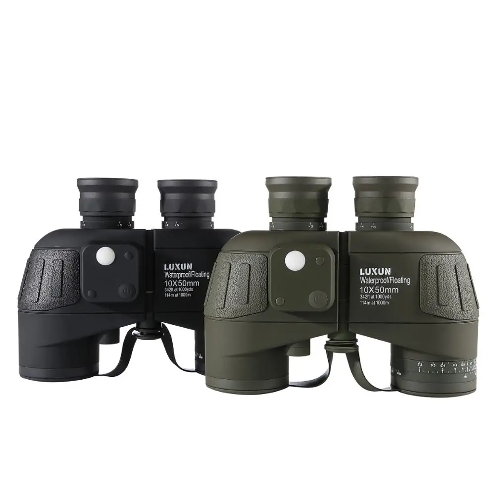

Компас дальномер телескоп с высоким увеличением HD бинокль ночного видения 10x50 наполненный азотом водонепроницаемый военный телескоп