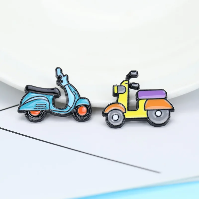 Брошь в стиле панк для мотоцикла