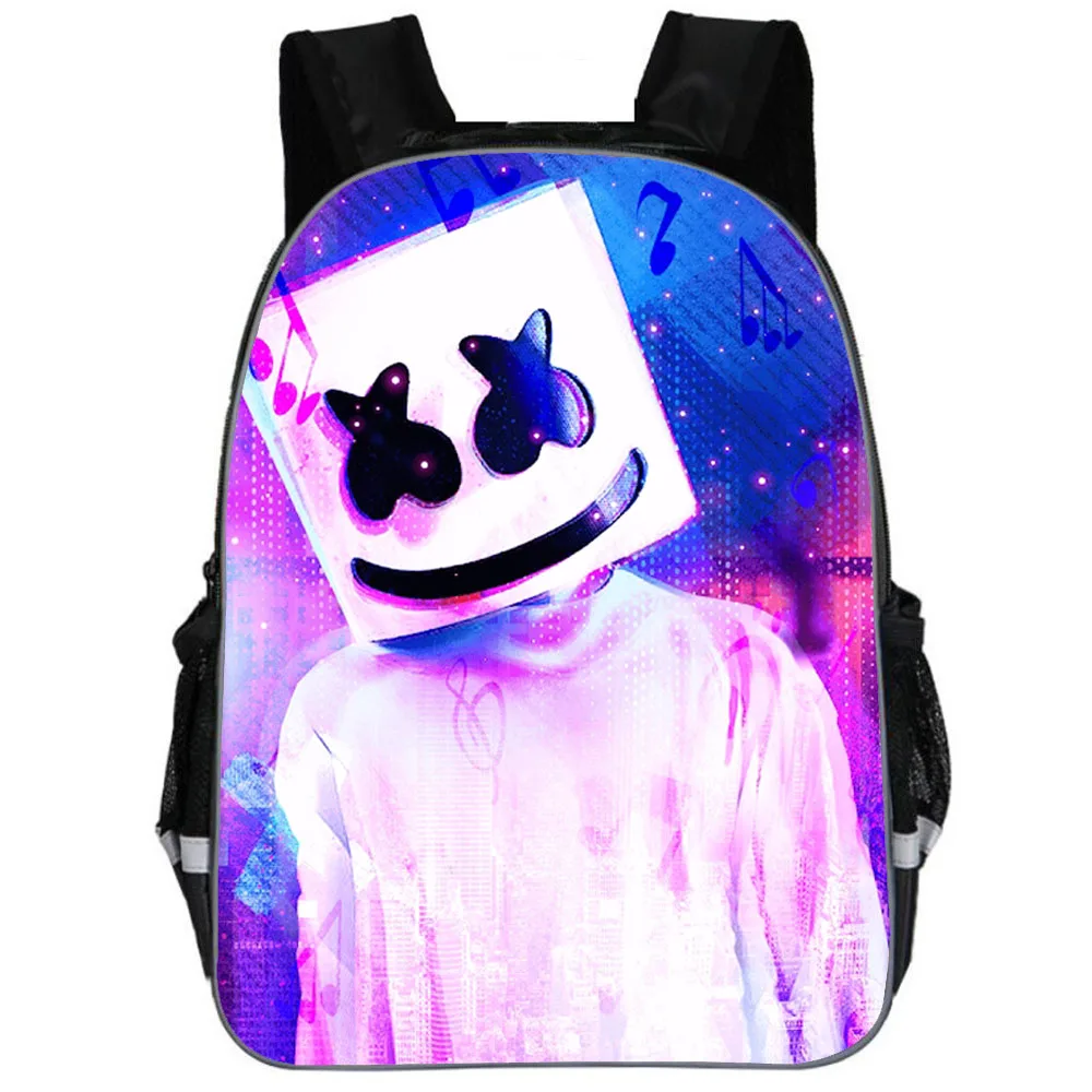 School bag DJ Marshmallow сумка Школьный рюкзак для подростков Marshmellow рюкзак детские школьные сумки ортопедические рюкзаки - Цвет: School bag