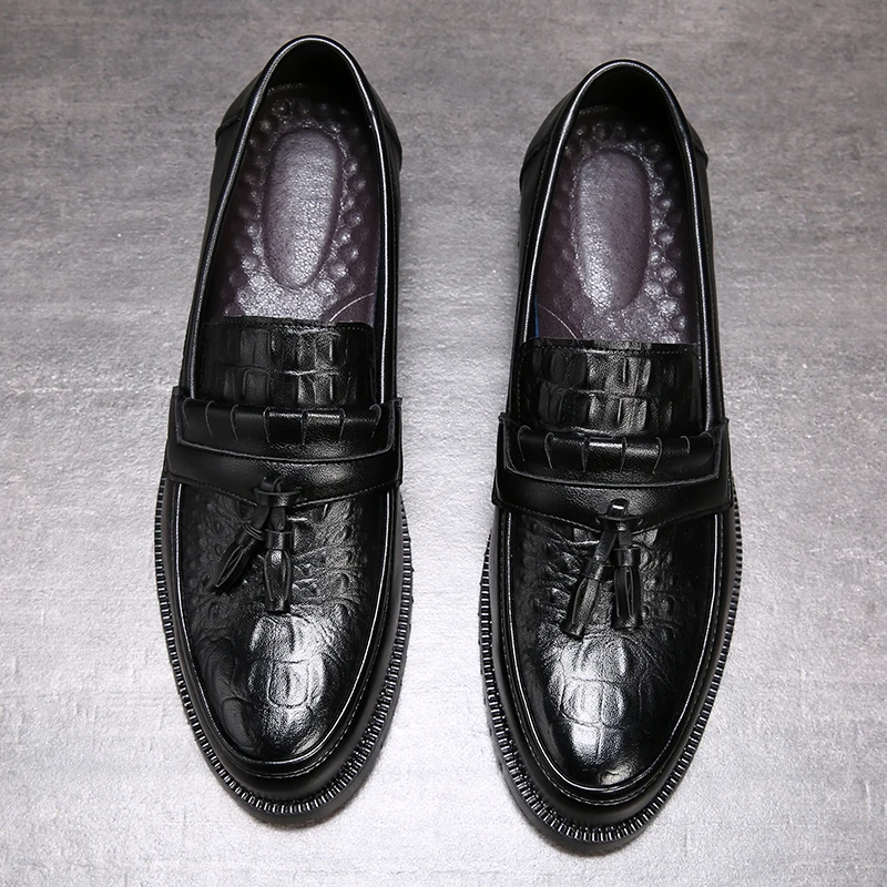 2021 Men Dress shoes formal men's Handmade business wedding Leather Oxfords | Обувь