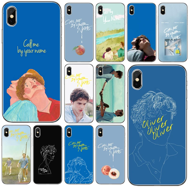 Чехол с надписью Call Me by Your Name мягкий силиконовый чехол из ТПУ для телефона iPhone 5 5S SE
